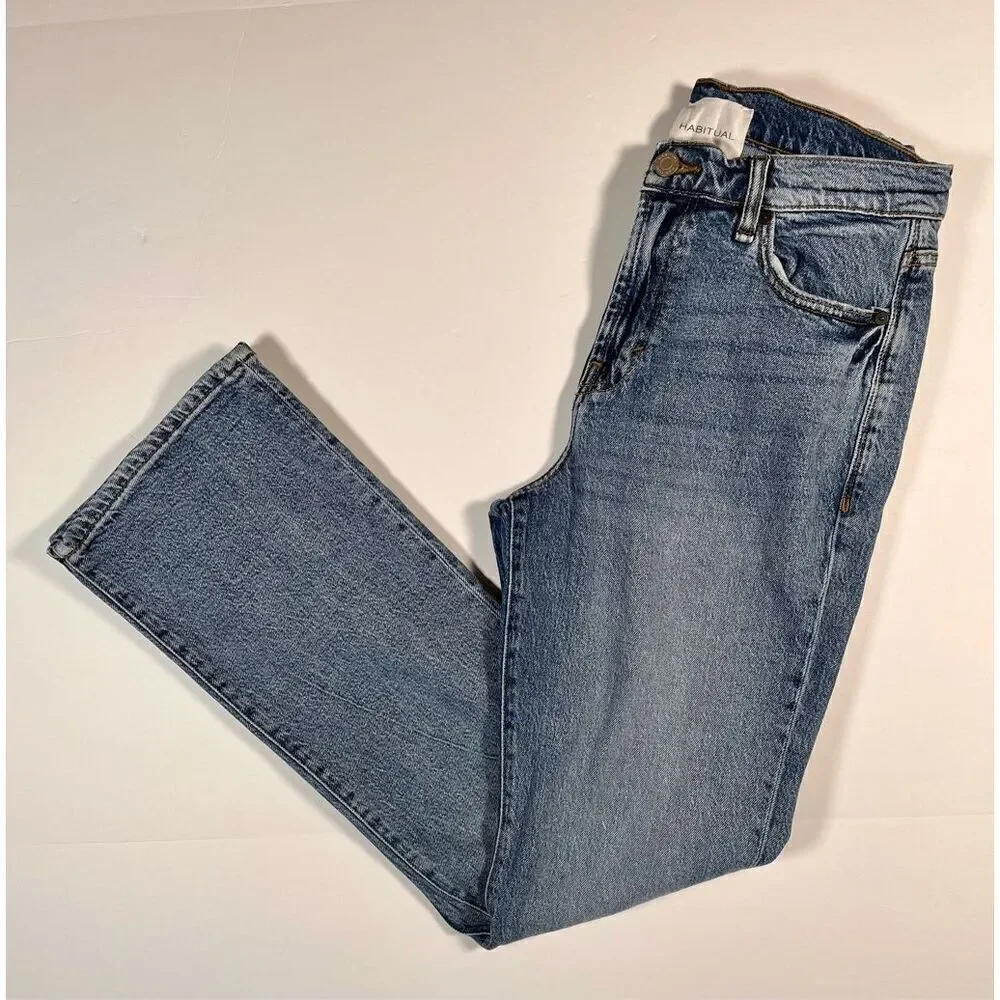 Habitual Logan High Rise Bootcut Jeans Sky Wash Style HBMO1494B Women Size 8 /29 - Picture 2 of 11